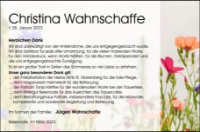 eine Anzeige