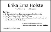 eine Anzeige