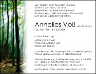 eine Anzeige