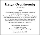 eine Anzeige
