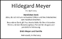 eine Anzeige