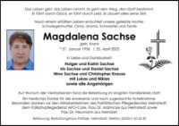 eine Anzeige