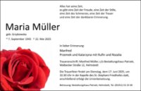 eine Anzeige