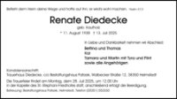 eine Anzeige